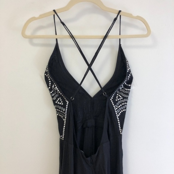 Nasty Gal Total Stud Black Jumpsuit - Picture 5 of 7